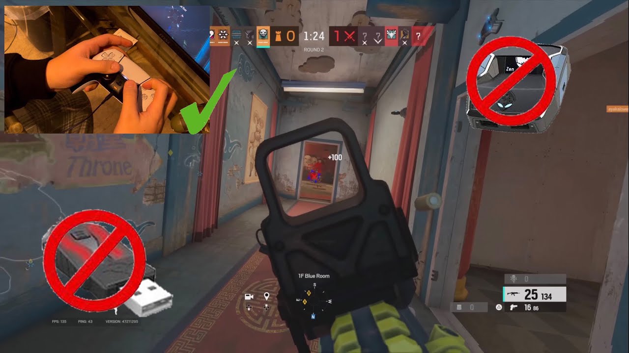 ONE OF THE LAST CONTROLLER PLAYERS GETS ACCUSED OF XIM AND CRONUS ON RAINBOW SIX SEIGE/ HAND CAM