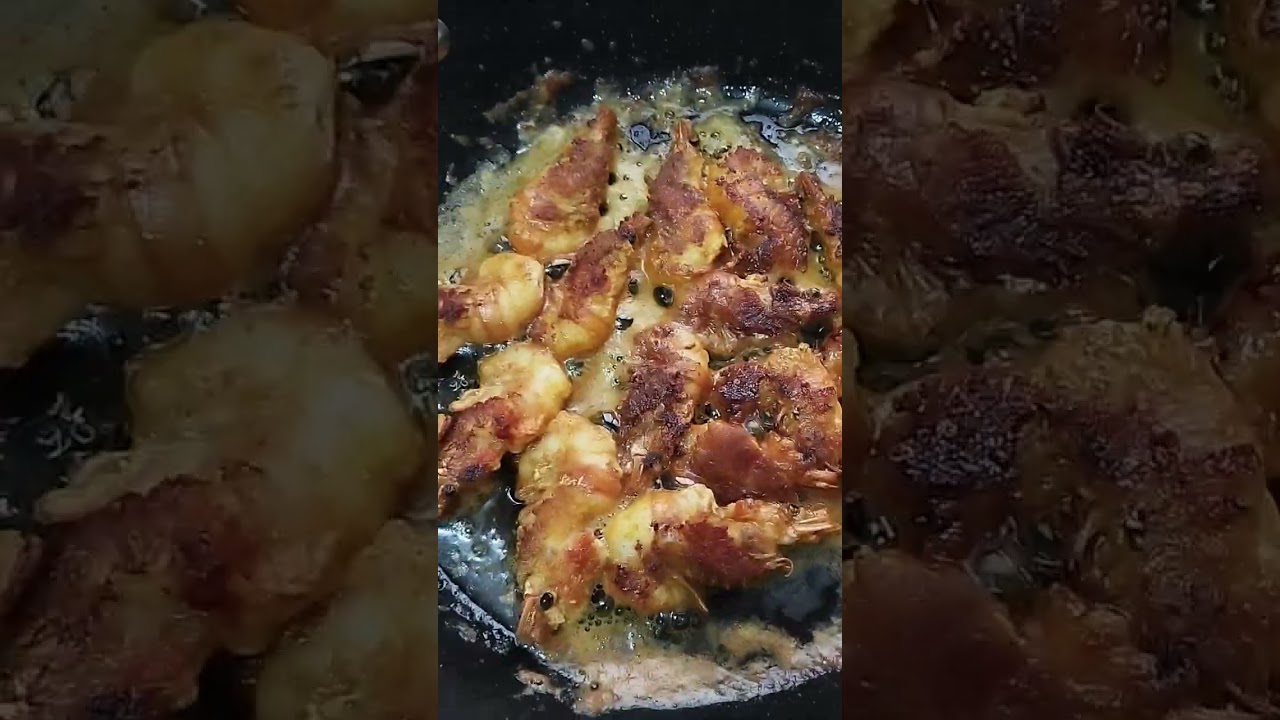 মিষ্টি কুমড়া আর চিংড়ি মাছ ভাজি। এই ভাজিটা গরম ভাতের সাথে দারুণ লাগে। ❤️❤️ #video #viral #viralvideo 