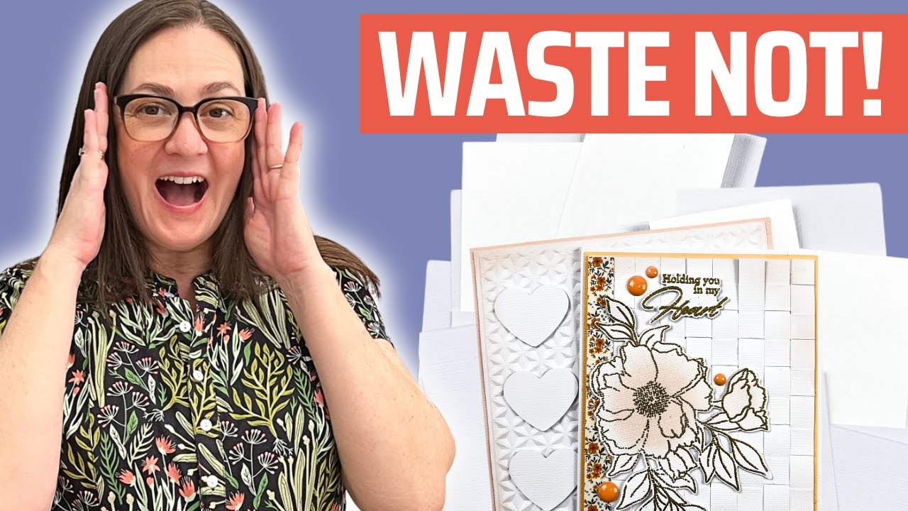 Surprisingly EASY ways to use up White Paper Scraps! | Day 3