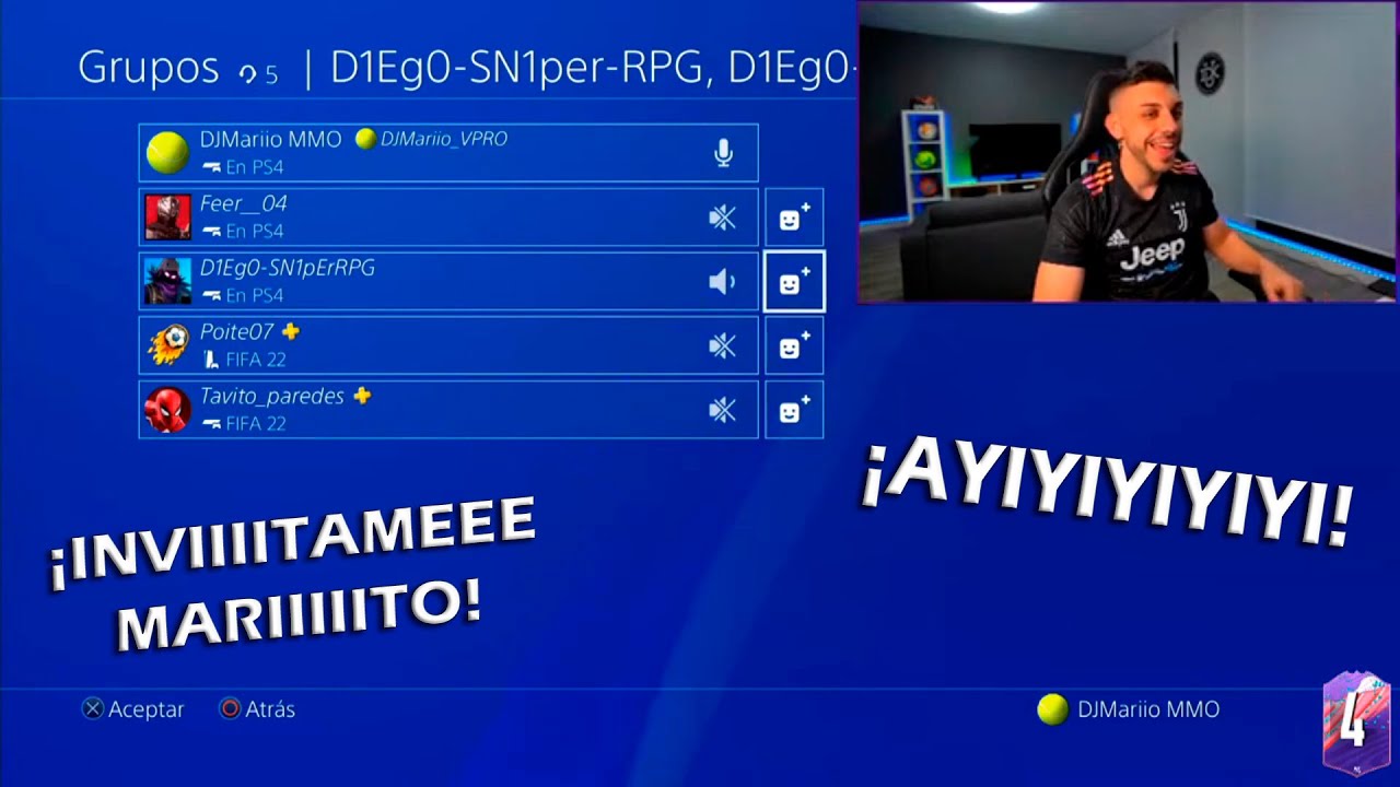 VUELVE DIEGO SNIPER AYIYI al DIRECTO de DjMaRiiO *INVITAME MARITO* | Mejores Momentos FIFA 22