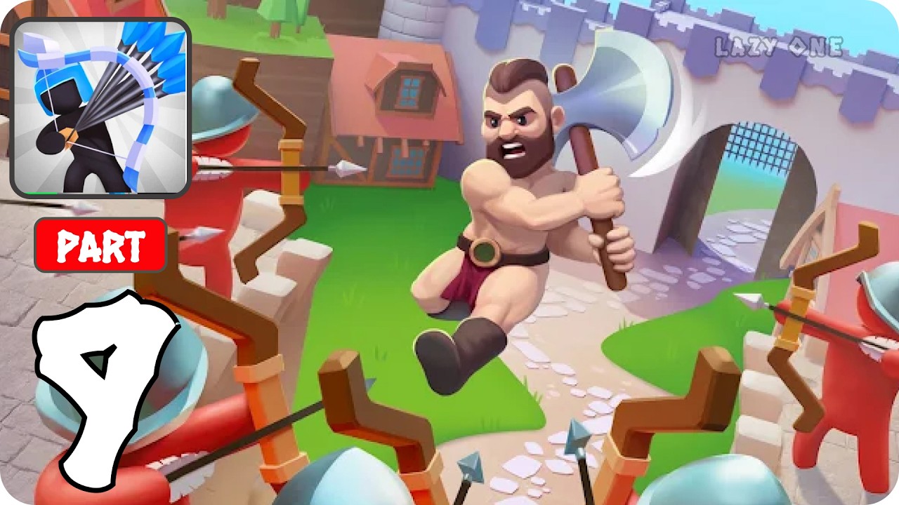 Archery Bastions: Castle War - Intense Gameplay #9