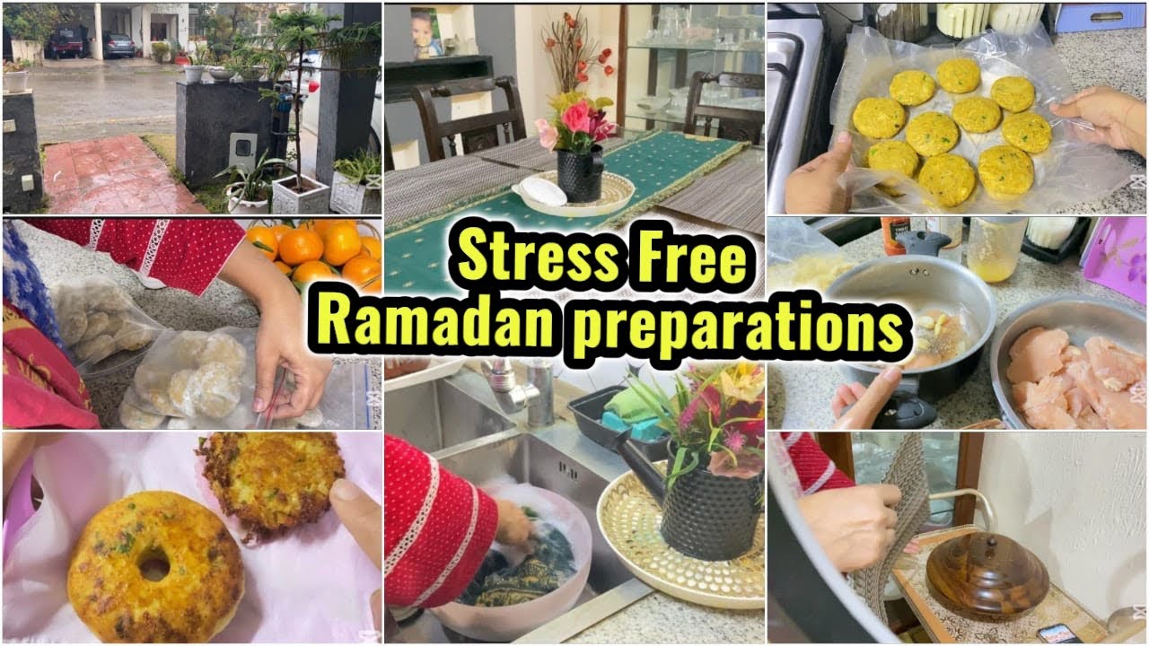 Healthy snacks for kids | Ramadan preparation make and store | cleaning, cooking daily routine |