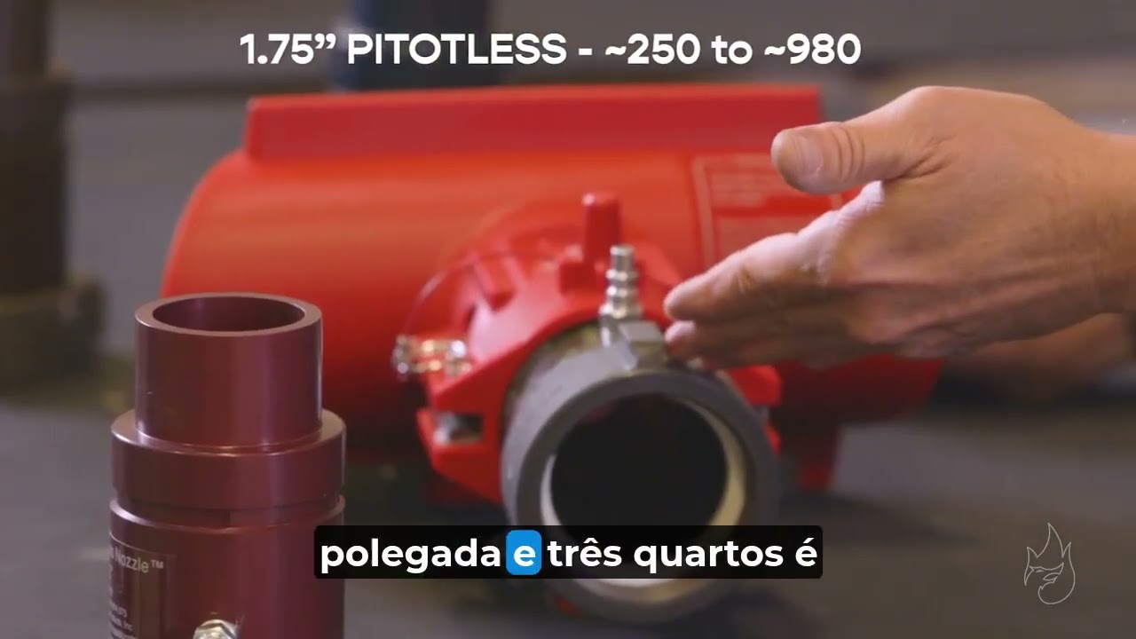 How to Pick the Correct Pitotless Nozzle | Hose Monster University | Portuguese