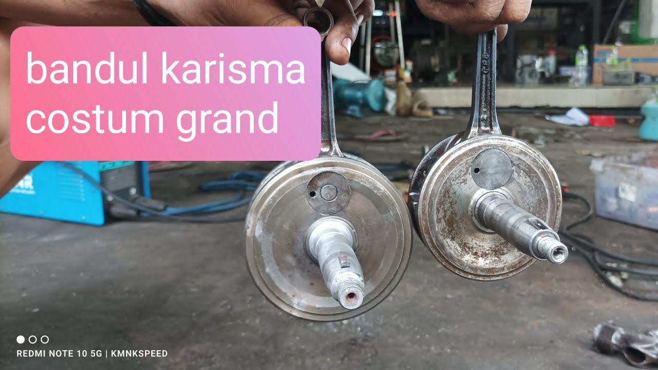 KRUK AS KARISMA PASANG KE HONDA GRAND.LEBIH MAKSIMAL ANTI GETAR. #bengkelmotor#honda