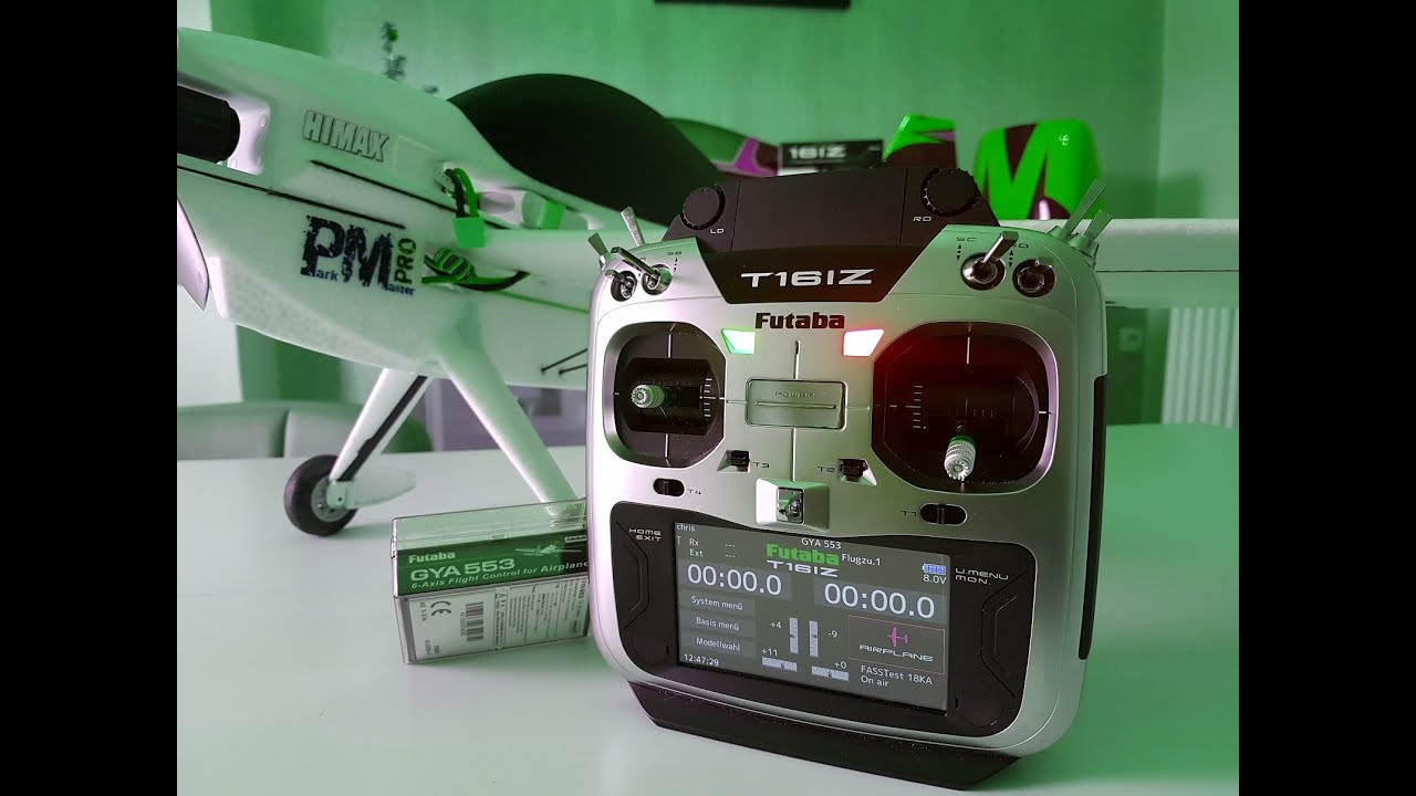 Parkmaster Pro mit Futaba GYA 553 Kreisel und Futaba T16 iz im Härtetest  by Christian Klatzka