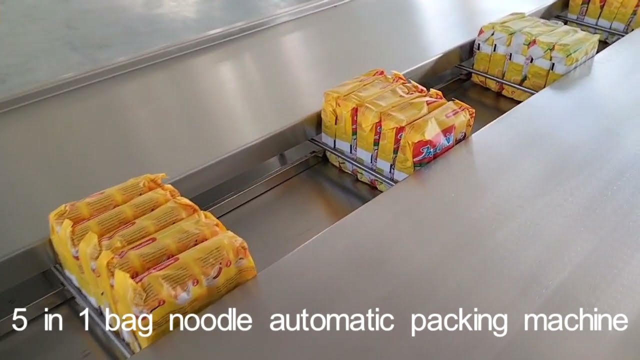 5 IN 1 Noodles Family Packing Machine for Instant noodle noodle packaging machine