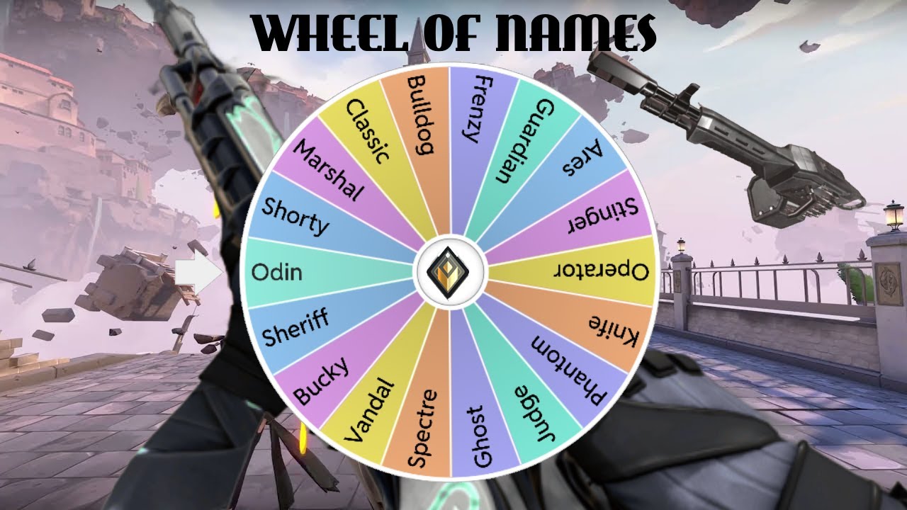 Valorant Random Gun Wheel with the ALLYY boys