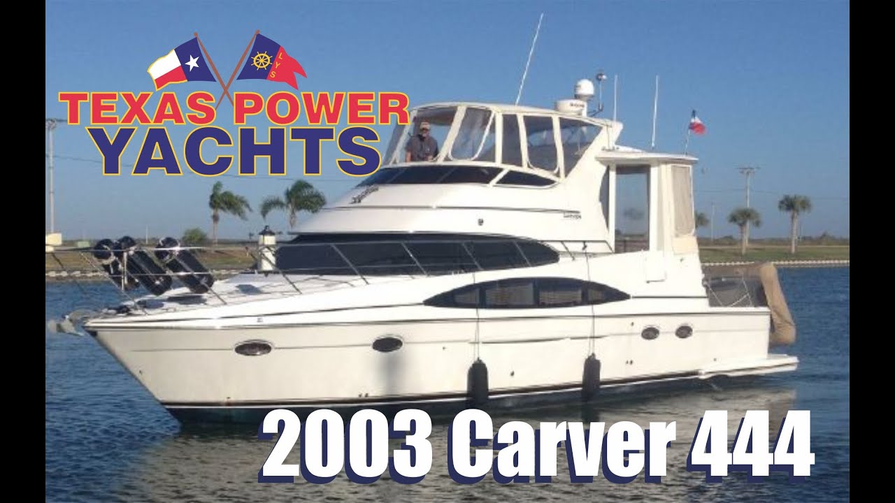 2003 Carver 444 Motoryacht for Sale at Texas Power Yachts