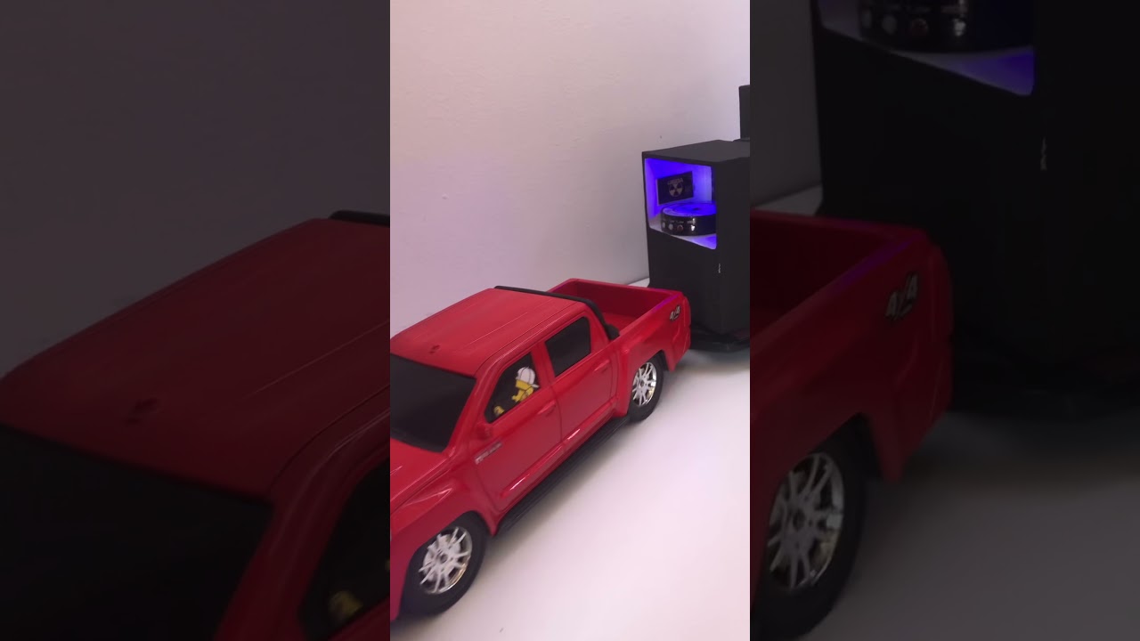 Hilux com mini pared&atilde;o 🤩 #shorts #youtubeshorts #youtube