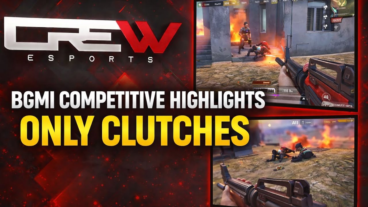 Bgmi Esports I Only Clutches Highlights 