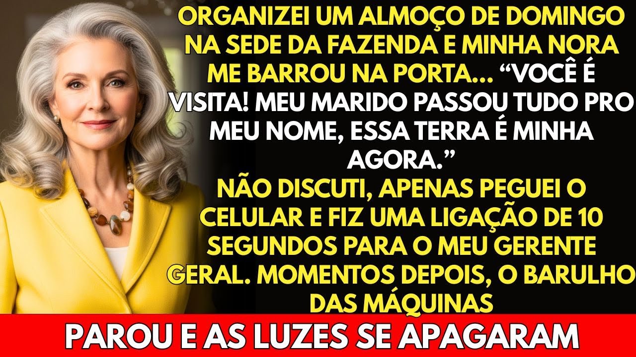 Minha nora disse: 