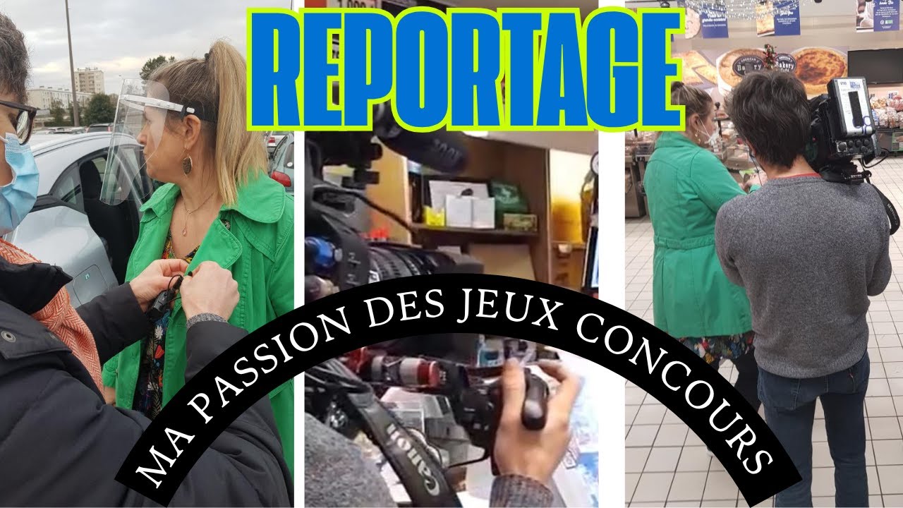 🎥REPORTAGE TF1 / MA PASSION DES JEUX CONCOURS🍀