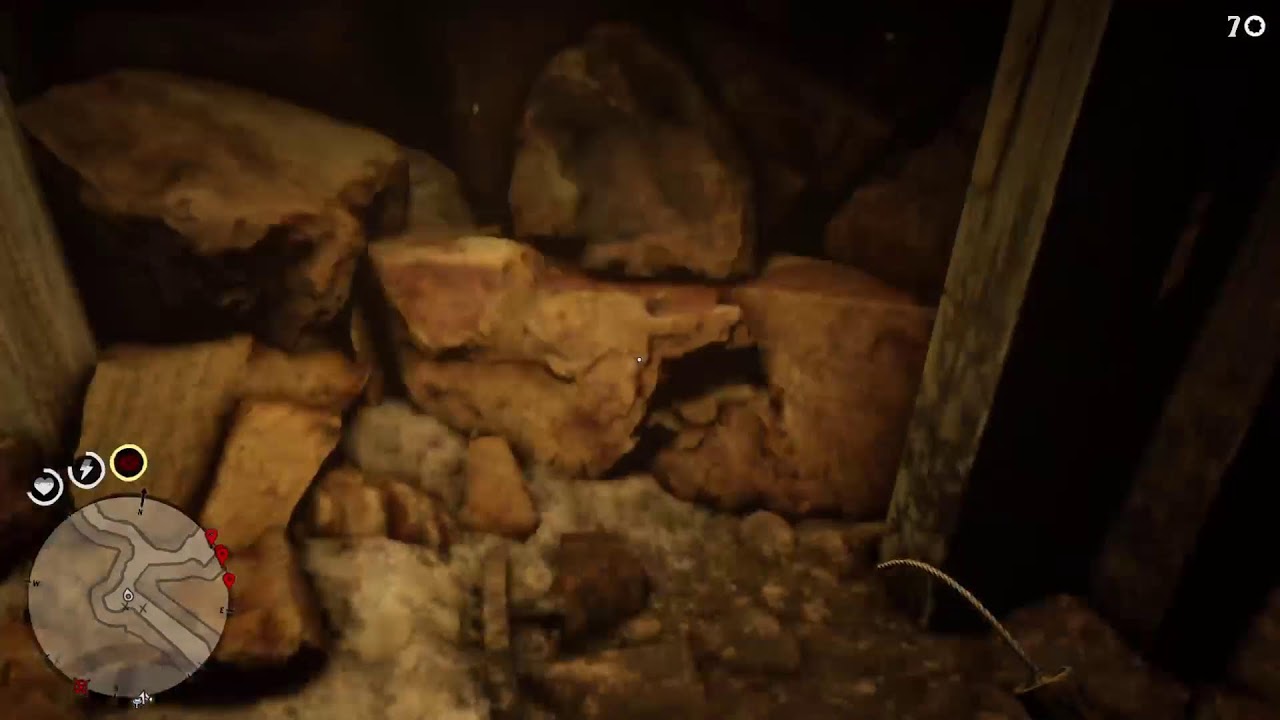 Discovering the map on Red Dead 2.