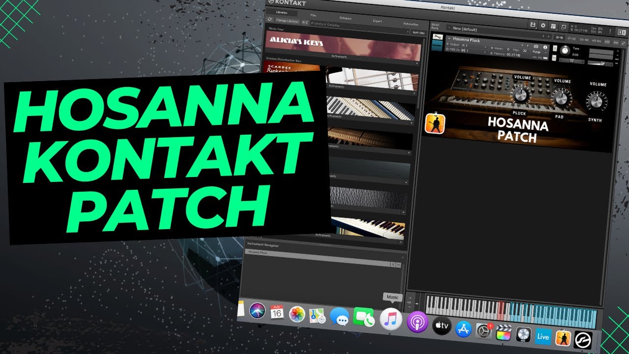 Hosanna Patch Para Kontakt | Marcos Barrientos & Ish Melton |
