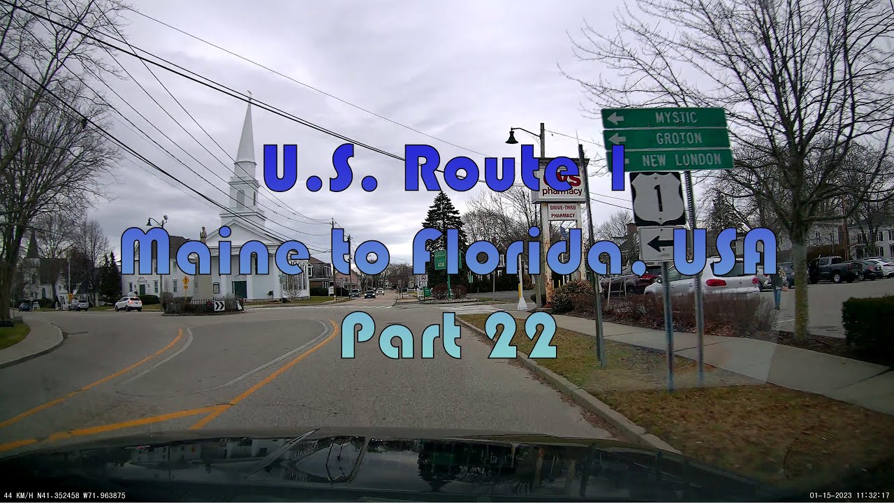 U.S. Route 1, Maine to Florida - Complete Road Trip, Part 22