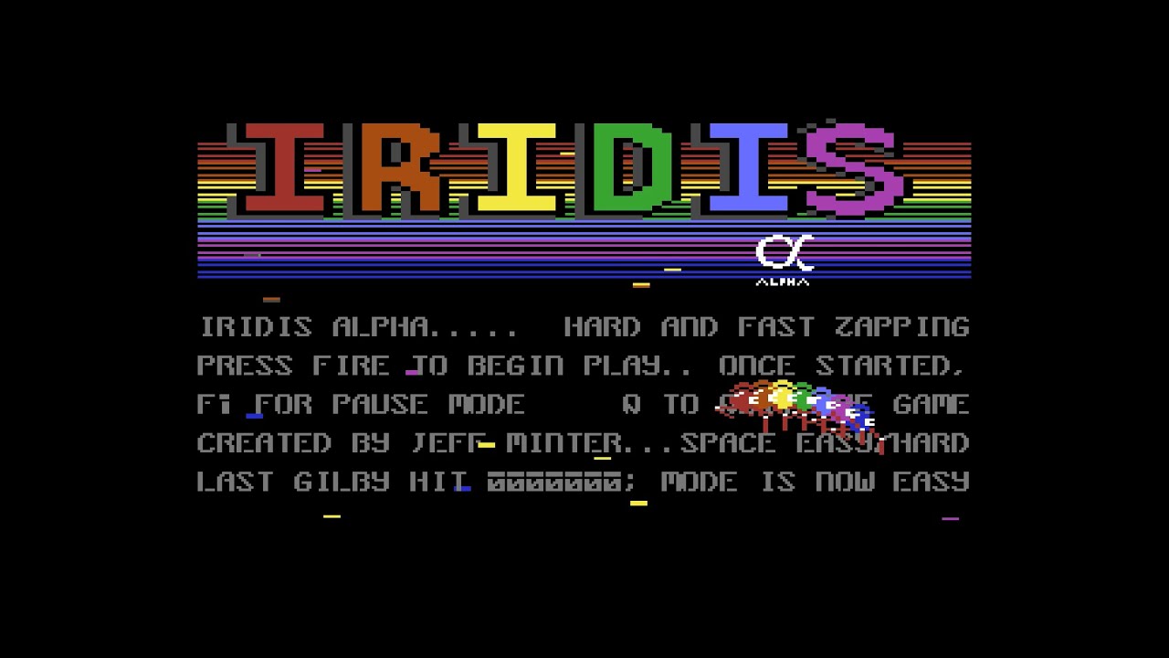 Commodore 64 Gameplay - Iridis Alpha (EU)