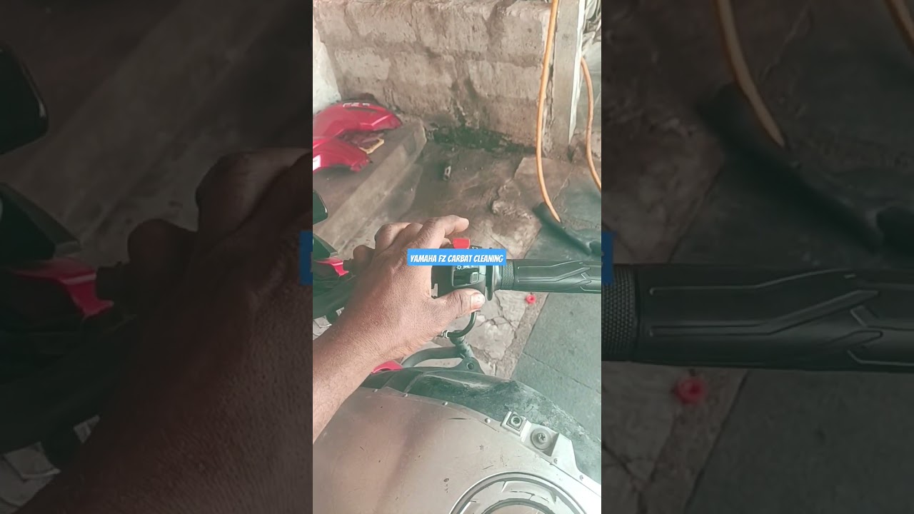 Yamaha FZ carburettor cleaning