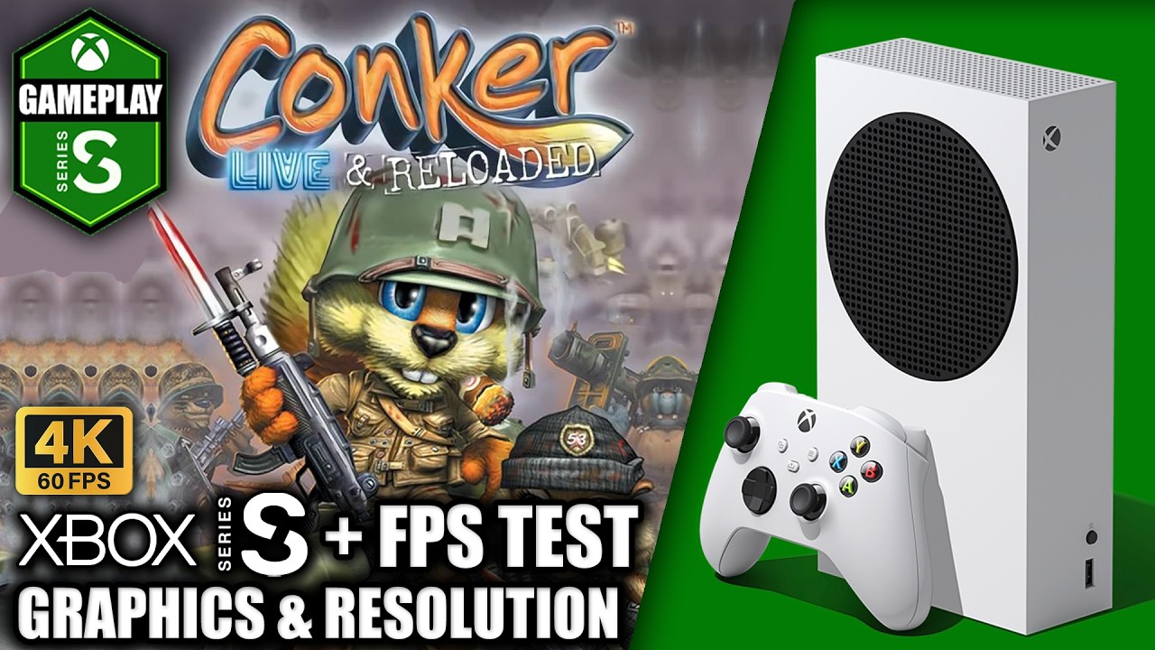 Conker Live and Reloaded - Xbox Series S Gameplay + FPS Test