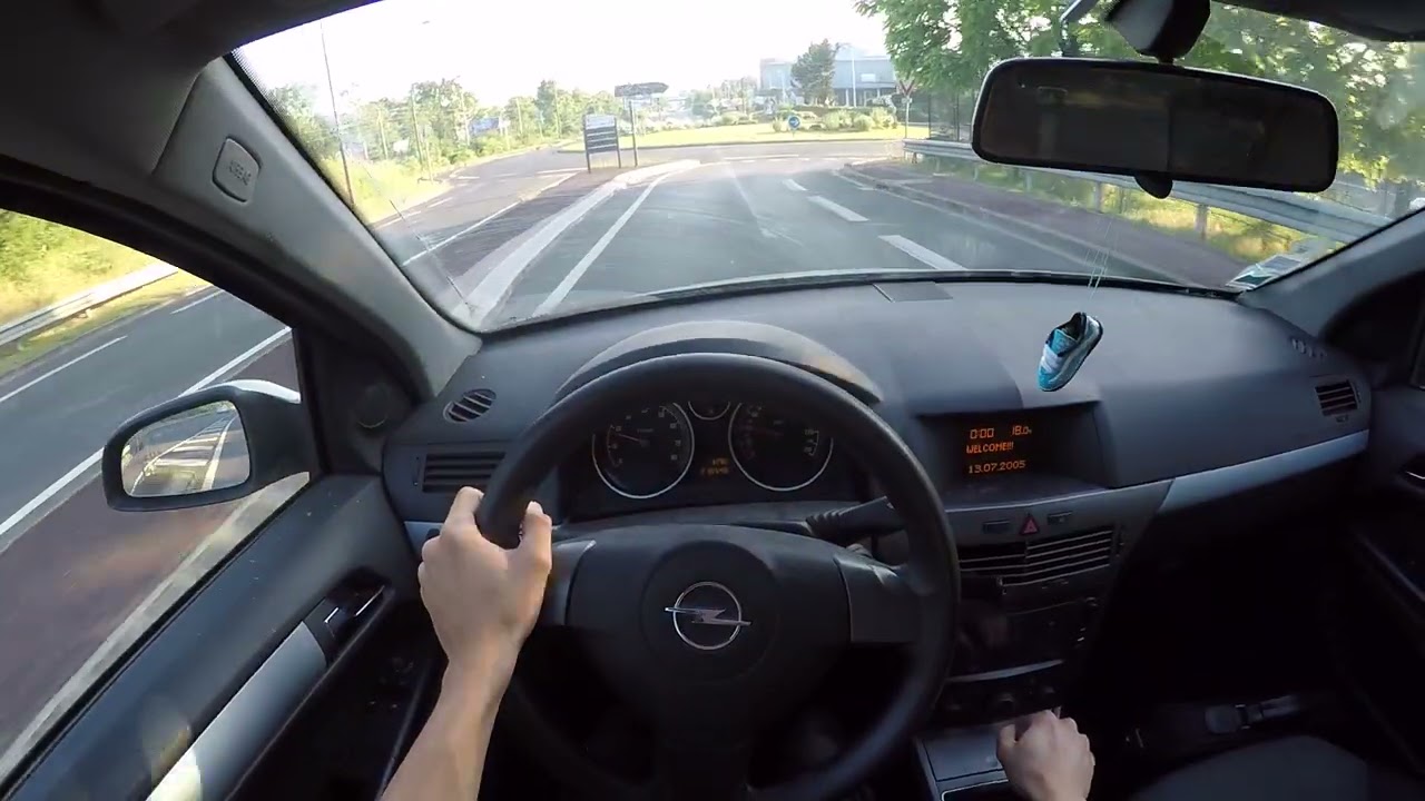 Opel Astra H 1.6 Twinport (2005) - POV Drive