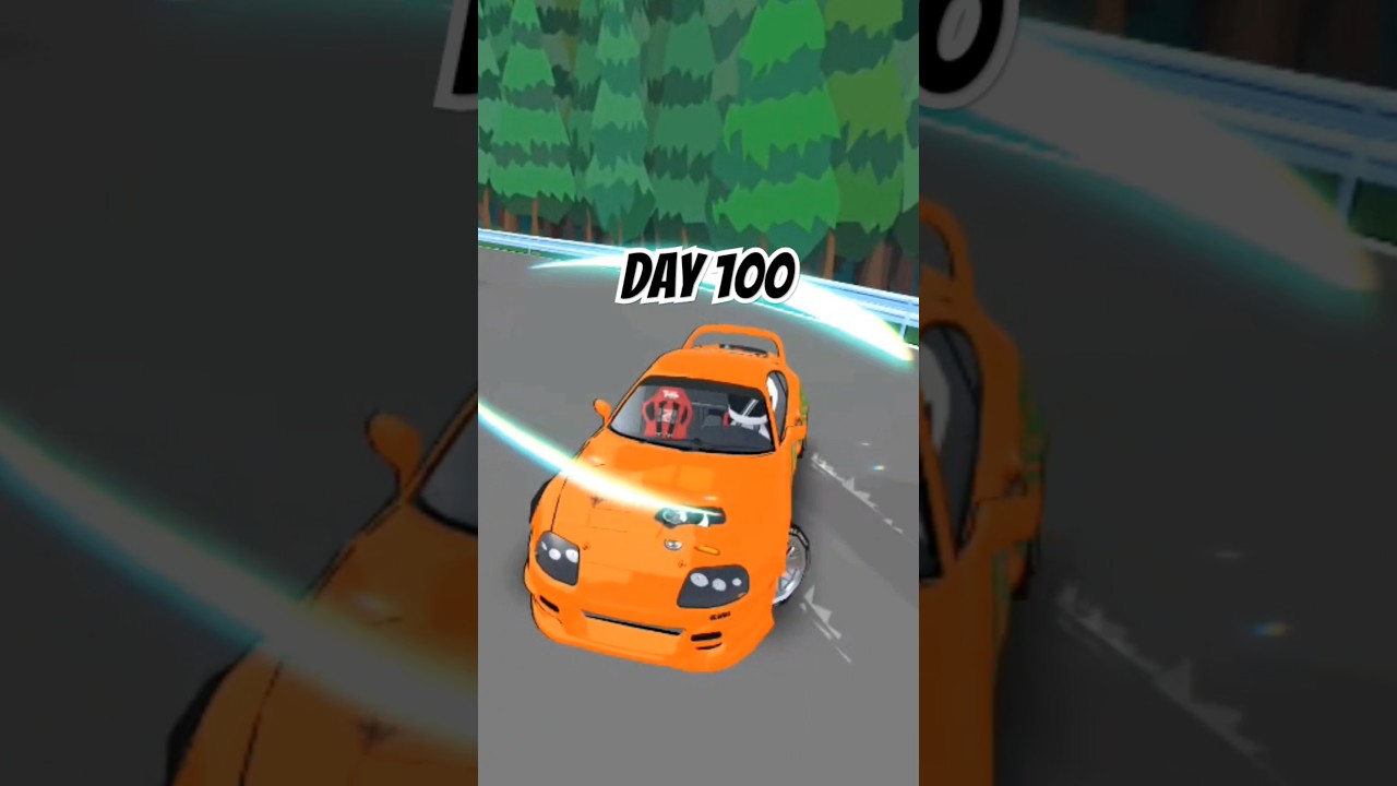 Drifting for 100 days in frlegends #frlegends #car #drift #cargames #gaming #livery #mods #supra