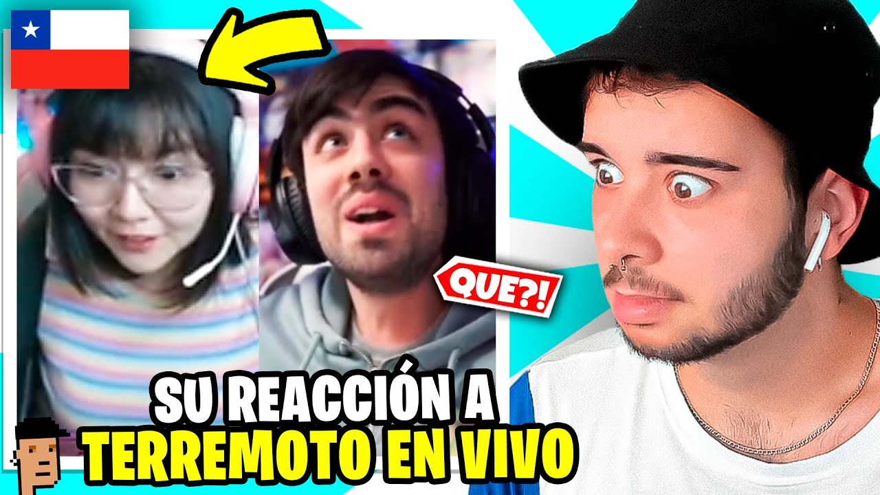 Reacción a Chilenos Viviendo Un Terremoto En Vivo Y En Directo