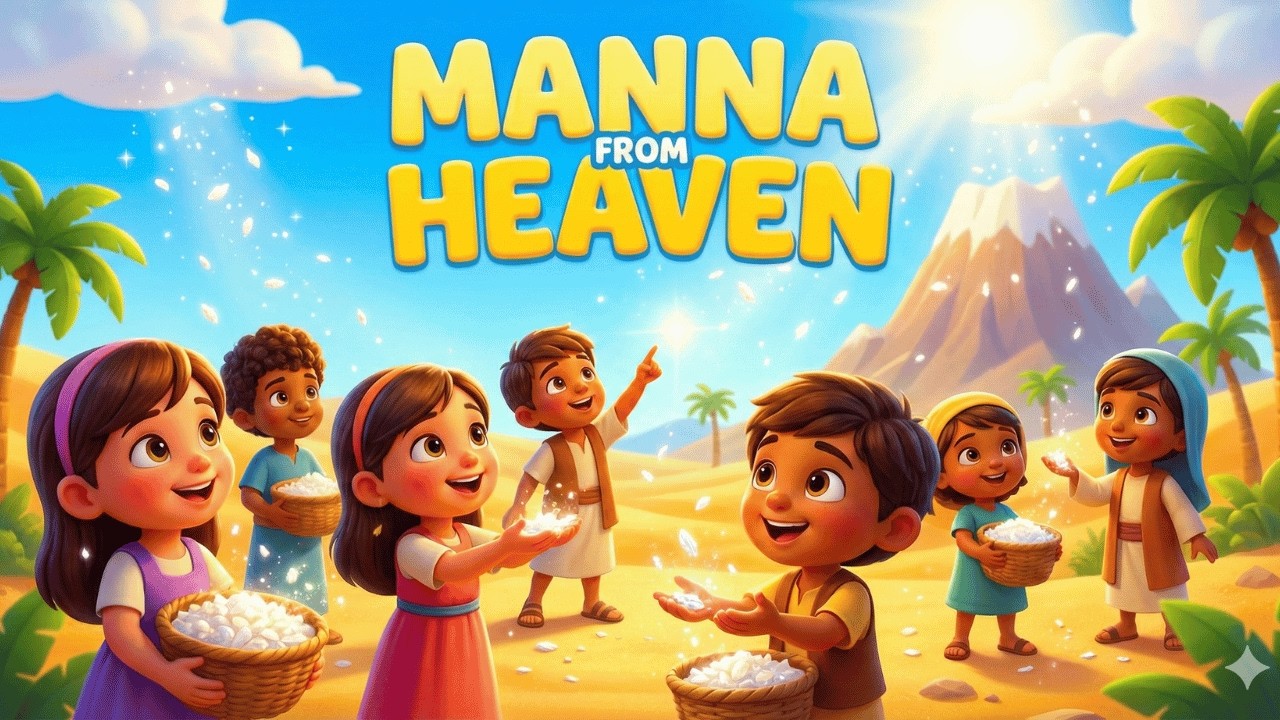 Manna from Heaven - Best Bible Songs for Kids & Toddlers (Exodus 16)