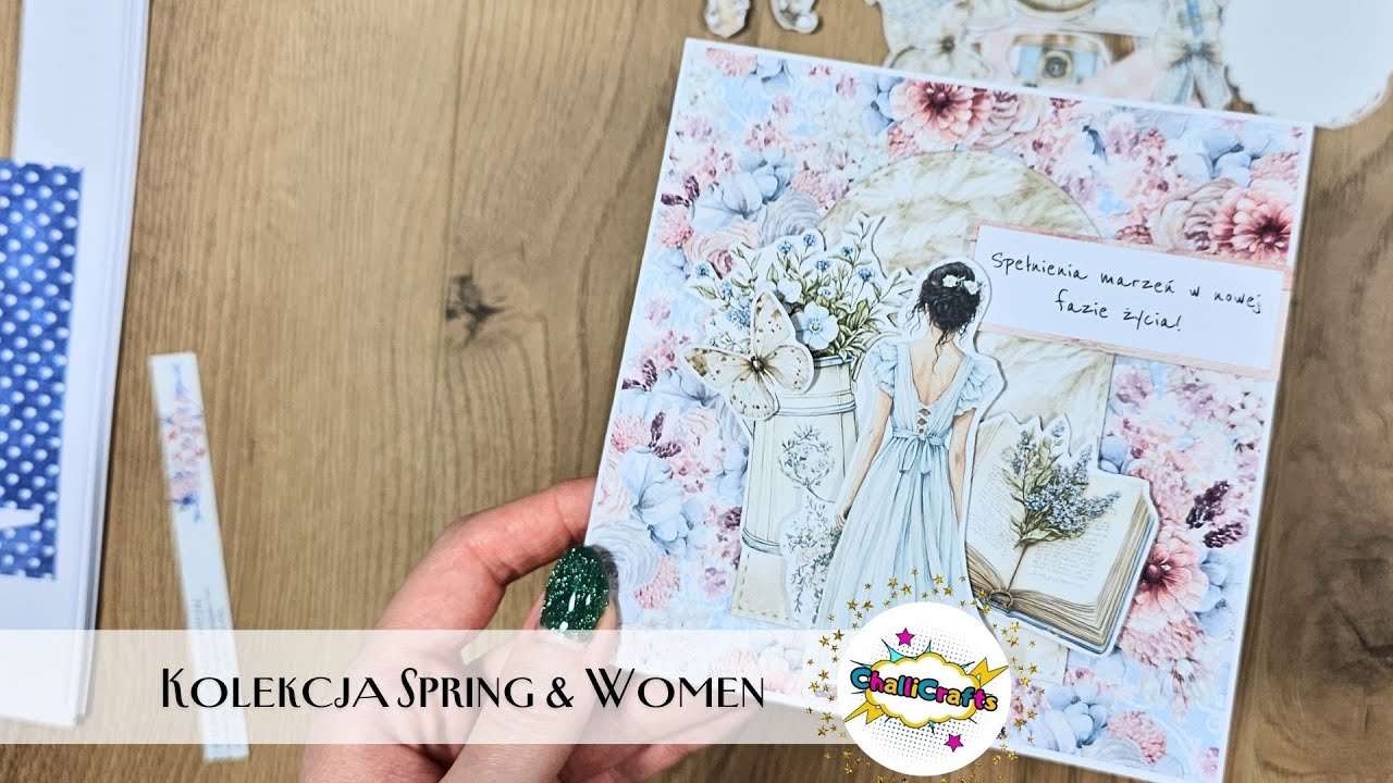 Szybka inspiracja na kartkę dla ogrodniczki | Scrapbooking | @mintaypapers  Cottage Heart |