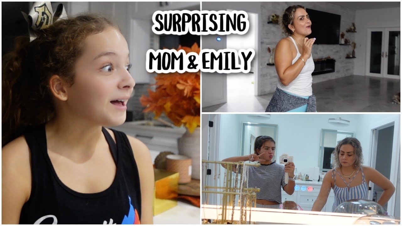 SURPRISING 🫢  MOM AND EMILY | VLOG#1710