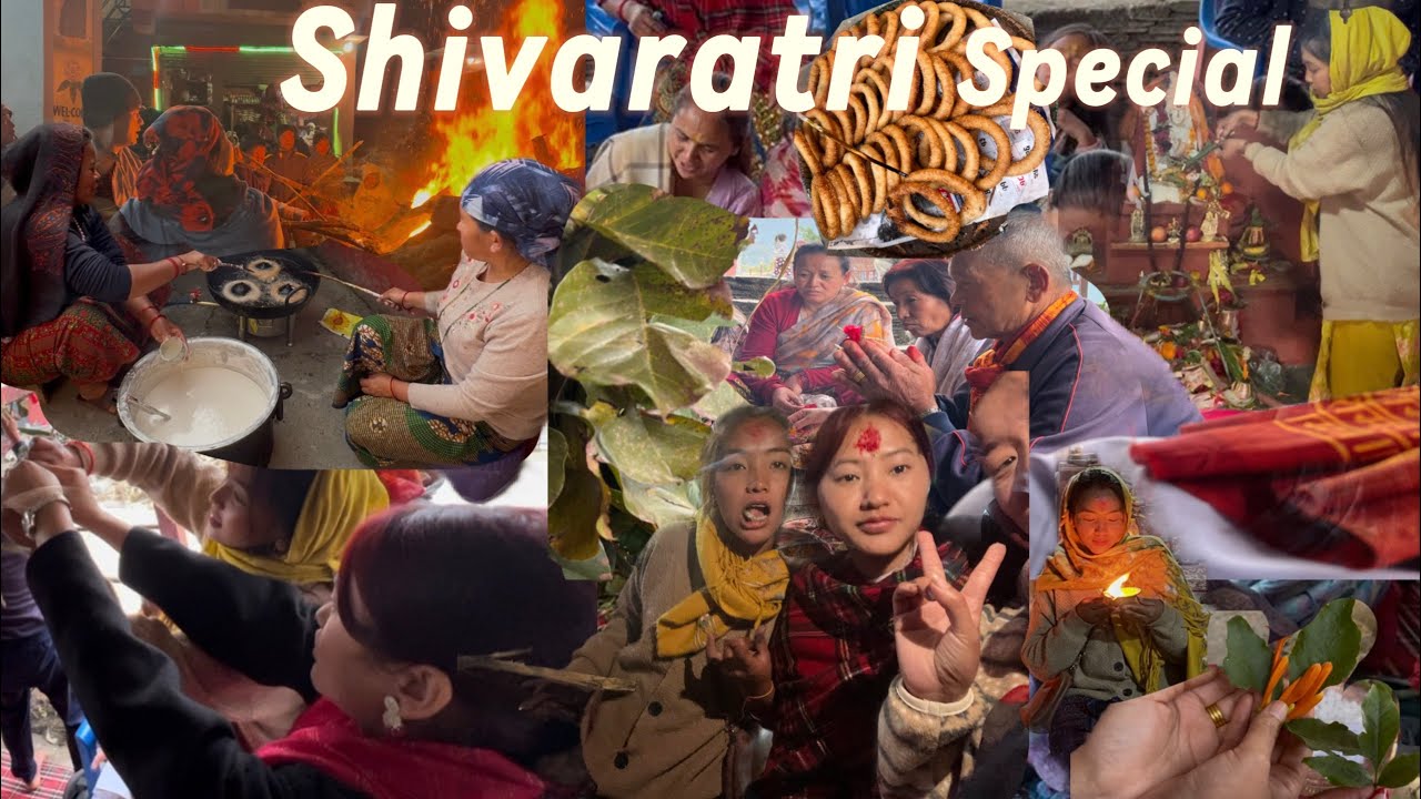 4 BARSH PAXI SATHI SANGA KO VET 😍// SHIVARATRI SPECIAL// HANUMAN CHADIYO 🫣//