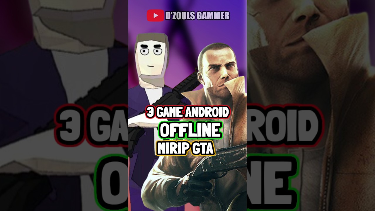 3 Game Android Offline Mirip GTA diplaystore #shorts #gta #androidgames #games