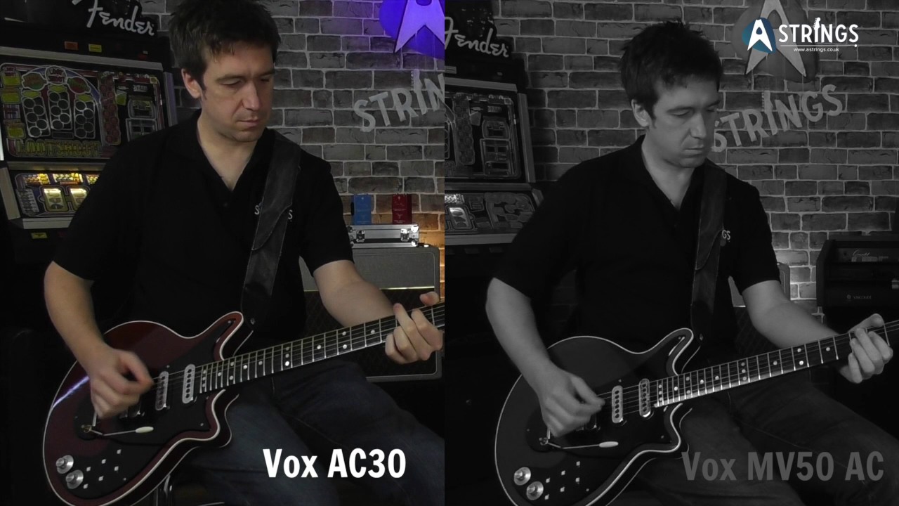 Vox AC30 vs Vox MV50-AC in Brian May Mode - Part 1