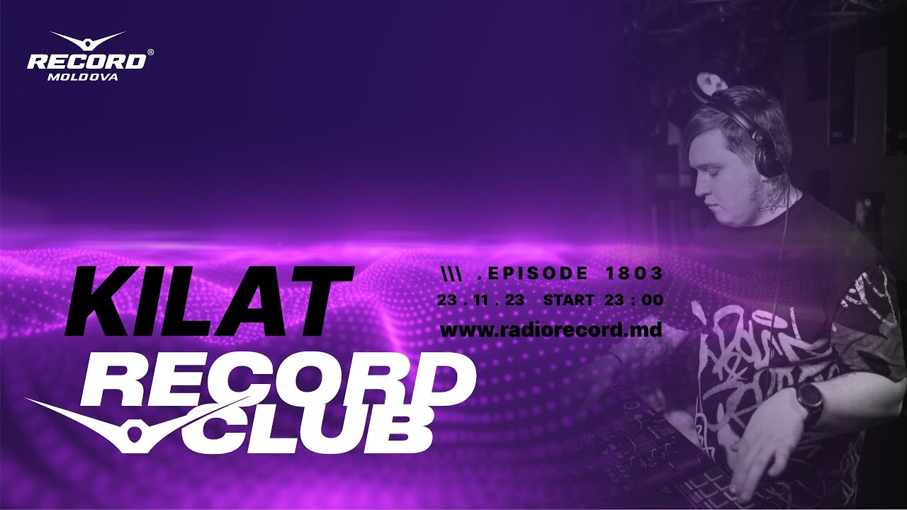 UNDERGROUND EDM MUSIC MIX  |  DJ KILAT  | Radio RECORD Moldova | episode 1803 | 2023-23-11