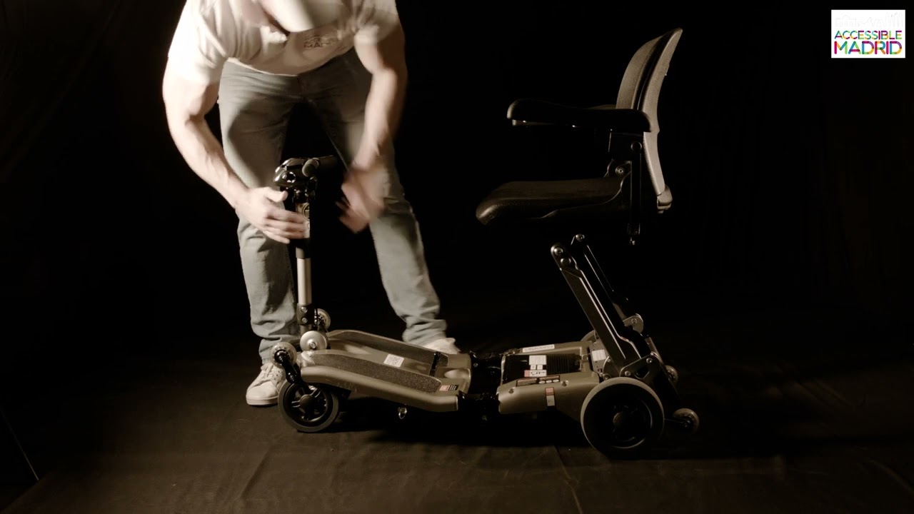 Luggie Elite - Luggie Super | Folding Mobility Scooter | Accessible Madrid