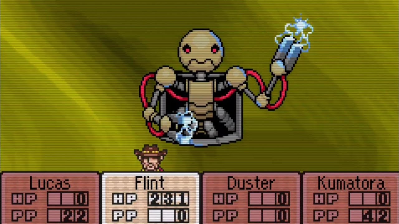Mother 3 - Hard Mode Solo Run With Flint - Fight #19: Mr. Genetor