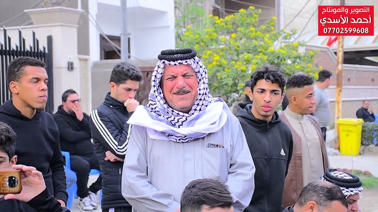 مجلس عزاء سابع الشيخ ابو تحسين الفياضي بصوت الناعي ملا زيدون الربيعي