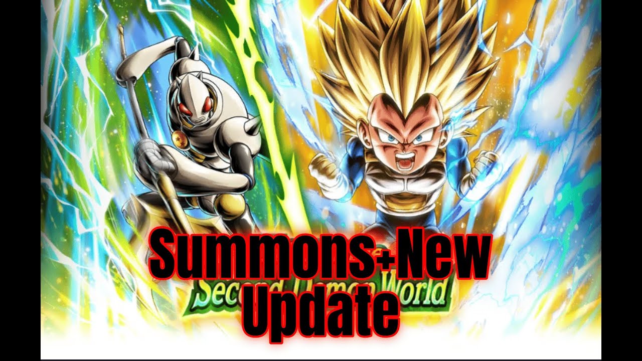 My Summons for mini SSJ3 Vegeta and New Update for Dragonball Legends