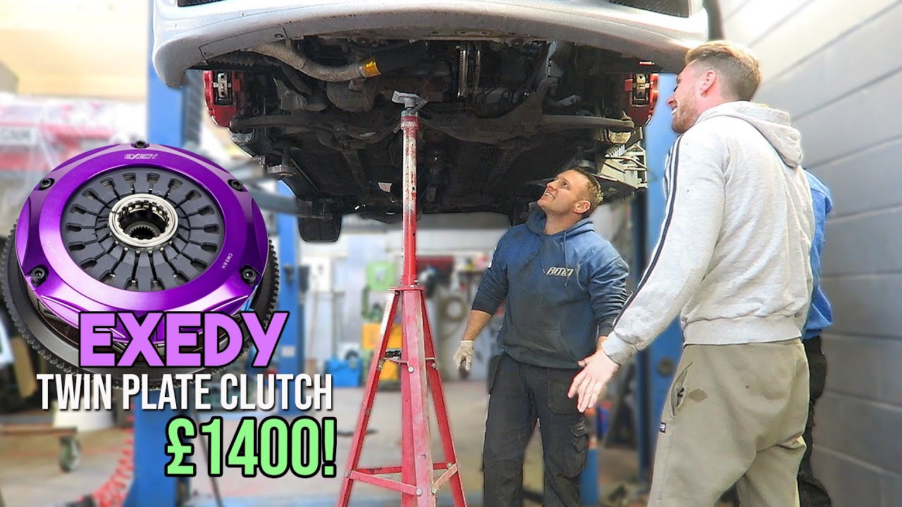 EXEDY Twin Plate Clutch Install on The EVO!