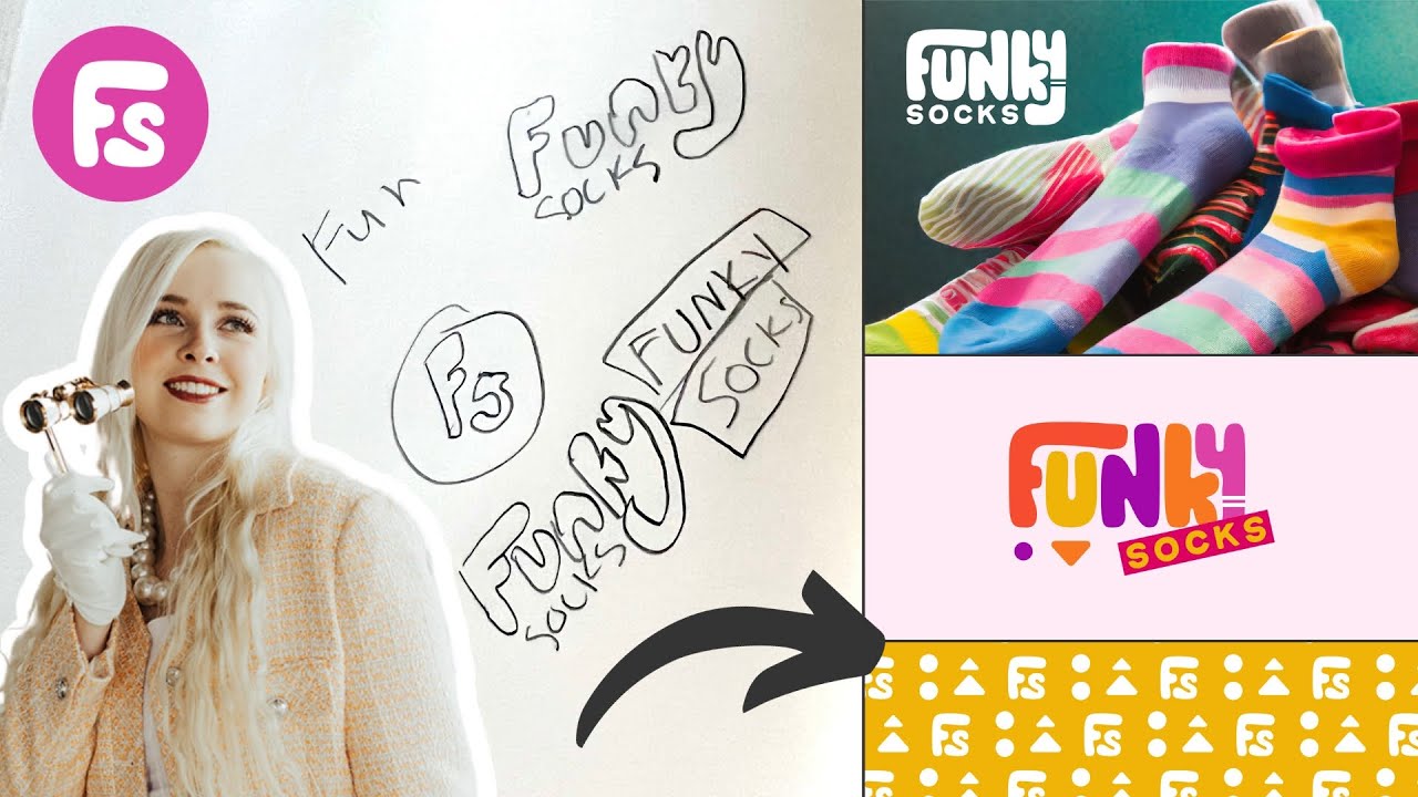 Designing A Brand Identity From Scratch (NO Strategy Just Fun)