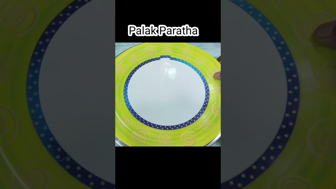 Palak Paratha Recipe l पालक पराठा रेसिपी l #shorts #shortvideo #youtubeshorts