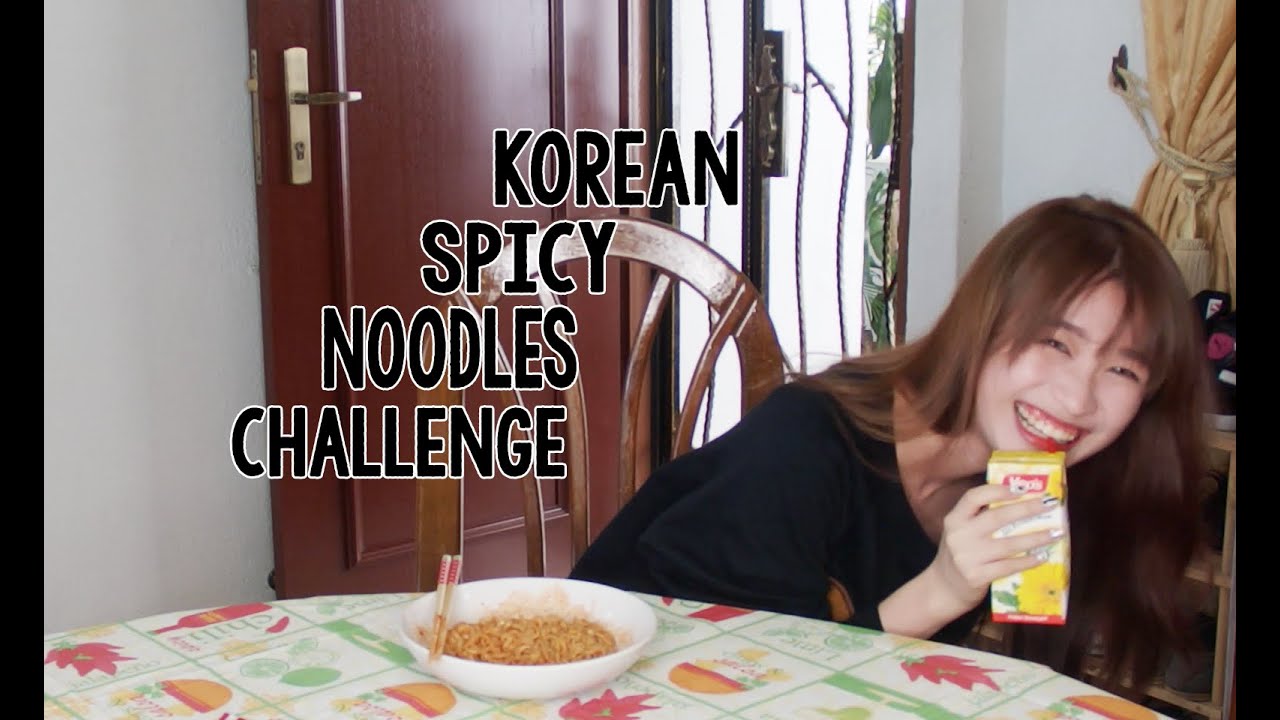 Korean Spicy Noodles Challenge!!! - SPEISHI
