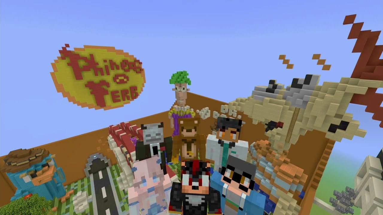 Minecraft - Hide and Seek - Phineas and Ferb