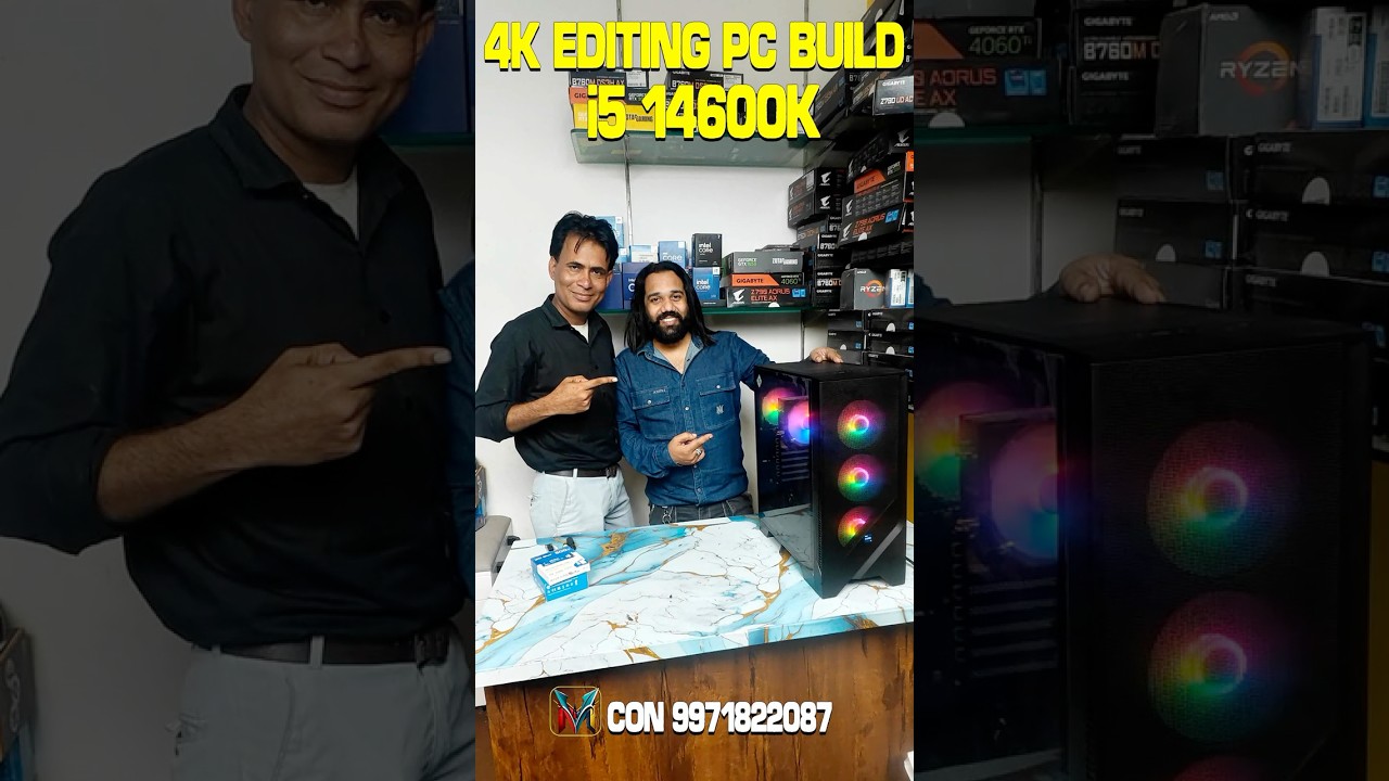 4K EDITING PC BUILD | INTEL PC PC BUILD | BUDGET PC BUILD | MANOJ MIXING | #pcsettings #computer