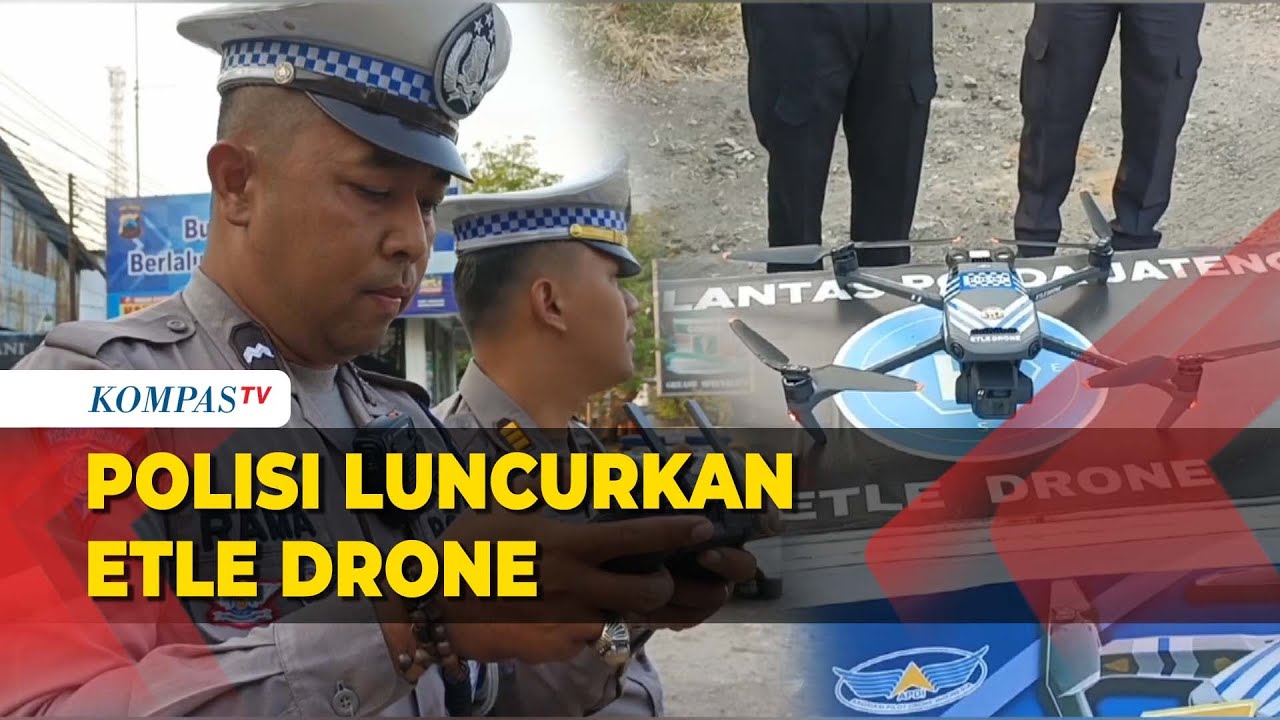 Polda Jateng Lakukan Uji Coba ETLE Drone untuk Tindak Pelanggar