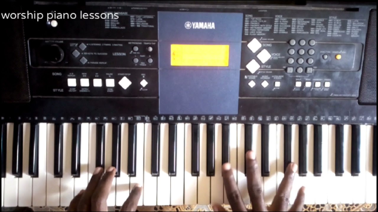 You deserve all the glory | Steve crown | Piano tutorial | beginners @worshipsam