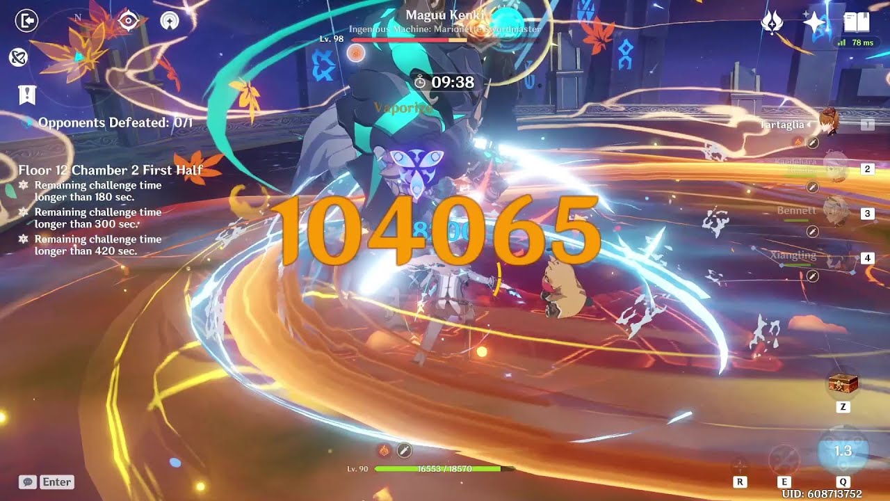 Xiangling with homa is broken