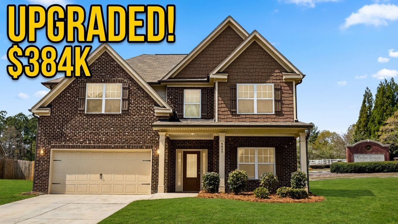 Like New Home For Sale in Fairburn GA - Priced to sell $384K - Upgraded Mid-Tier!