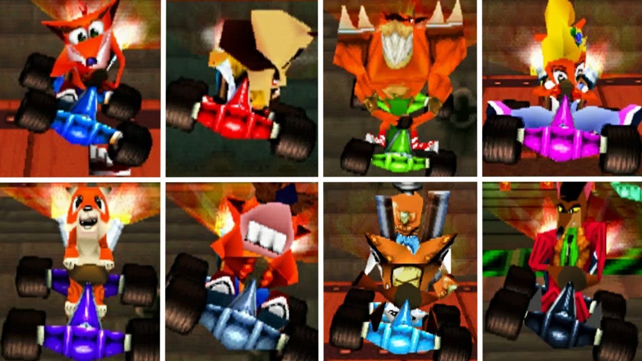 Crash Team Racing All Jumping Animations | Road to CTR Nitro-Fueled
