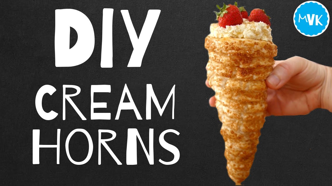 DIY CREAM HORN RECIPE