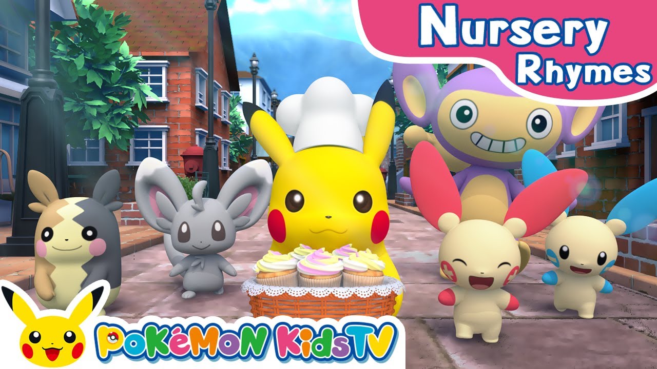 The Muffin Man | Nursery Rhyme | Kids Song | Pok&eacute;mon Kids TV​