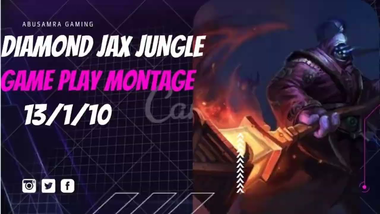 diamond jax jungle gameplay Season 12 - leagueoflegends